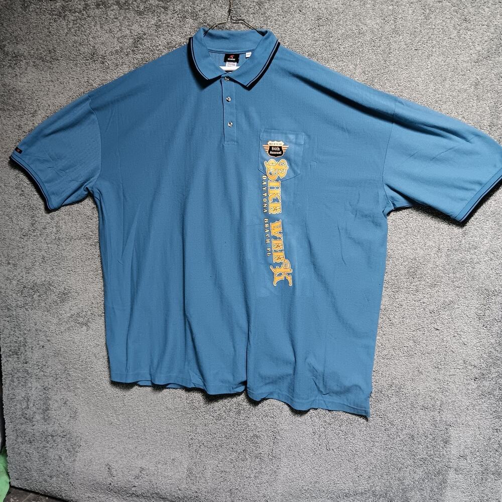 Biketoberfest 2025 Men’s 6XL Blue Shirt New Without Tags Motorcycle Rally Tee